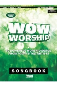 WOW Worship Green Songbook piano sheet music cover